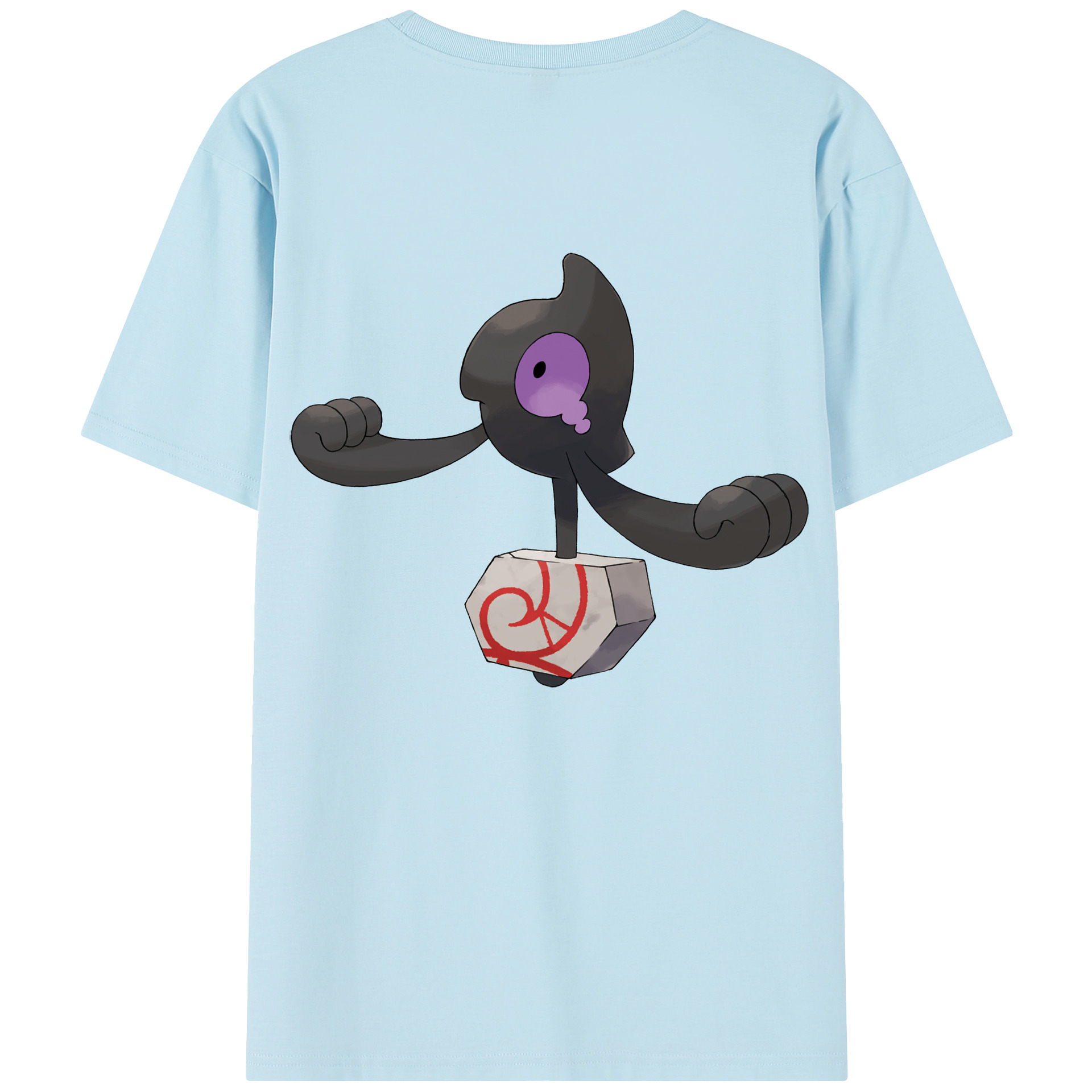 （画像用） ポケットモンスター Pokémon 綿100％半袖Tシャツ（背面プリント）